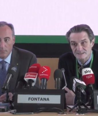 Fontana: “Infezioni riferibili all’alto lodigiano”