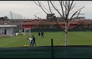 Brescia, Cellino al campo di Torbole per spronare la squadra