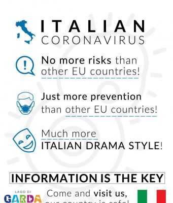 Coronavirus, dal Garda “molto più di una commedia all’italiana”