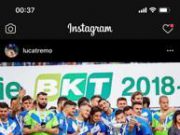 Luca Tremolada, “grazie ai compagni e ai bresciani… avrei voluto darvi di più”