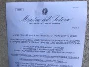 Coronavirus, ATTENZIONE, FALSO AVVISO in via Martinengo Cesaresco a Brescia