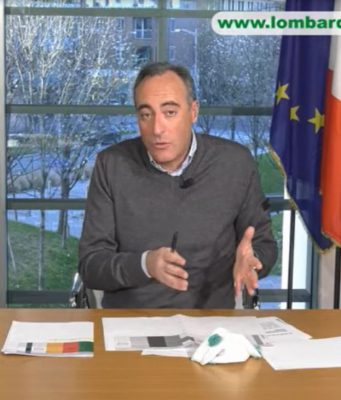 Gallera: “Settimana prossima sarà fondamentale per capire se ci sarà una ripresa”