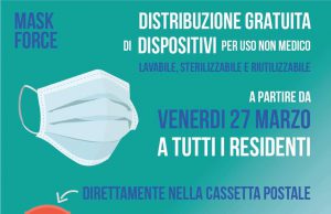 Gottolengo: mascherine gratis nella cassetta della posta