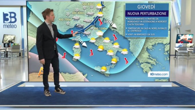 METEO GIOVEDì