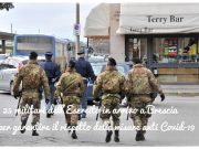 Coronavirus, 25 militari in arrivo a Brescia per intensificare i controlli