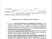 Autocertificazione sullo smartphone: fate attenzione