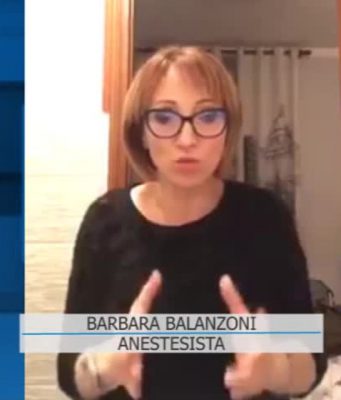 Coronavirus, il “vidceo cazziatone” di Barbara Balanzoni, anestesista. Ecco perchè dovete stare a casa