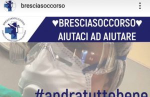 Bresciasoccorso in prima linea. Ma mancano mascherine e DPI. Una sottoscrizione per aiutarli
