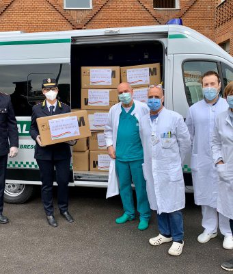 20.000 mascherine donate al Civile
