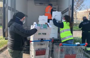 Coronavirus, Protezione Civile Leonessa al lavoro per fornire pasti pronti e pasta