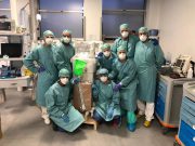 Coronavirus, arrivano 7 respiratori al Civile. La “felicità” di medici e infermieri è commovente