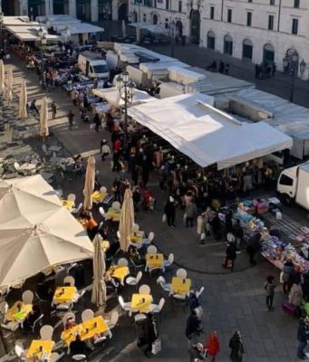 Coronavirus, sospeso il mercato del sabato a Brescia. Rimango aperti solo mercati infrasettimanali