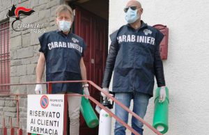 La collaborazione fra i Carabinieri e le farmacie per le bombole di ossigeno