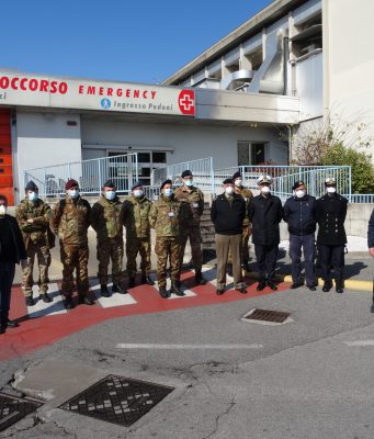 12 militari in aiuto della sanità gardesana