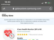 Coronavirus, il “saturimetro” nell’APP Samsung