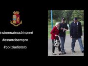 #insiemeainostrinonni, l’omaggio della Polizia di Stato a tutti i nonni