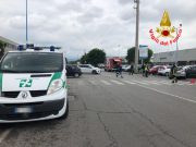 Maxi incidente in città: 5 auto coinvolte, ma fortunatamente un solo ferito