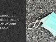 Appello di Legambiente: non gettate guanti e mascherine per terra