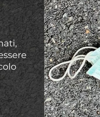 Appello di Legambiente: non gettate guanti e mascherine per terra