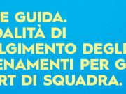 Le linee guida per gli allenamenti degli sport di squadra