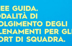 Le linee guida per gli allenamenti degli sport di squadra