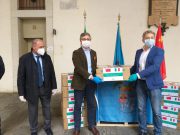La Provincia consegna 100mila mascherine per le Rsa