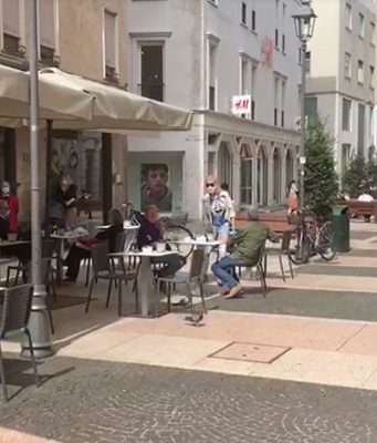 Primo giorno di libertà per migliaia di bresciani