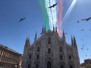 Le Frecce Tricolori in 5 giorni sorvoleranno 21 città ma non Brescia e Bergamo. Perchè?