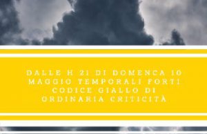 Brescia, allerta meteo della Protezione Civile, previsti forti temporali dalle 21.00