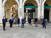 Sotto i ferri la stele di Piazza Loggia