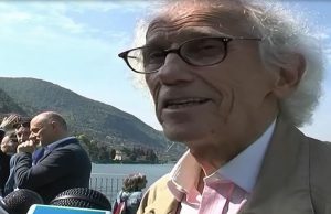 Addio a Christo. Ci fece “camminare sulle acque” del lago d’Iseo