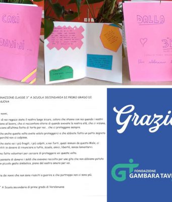 Verolanuova, i ragazzi di terza media regalano mascherine alla RSA
