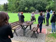 Inaugurata la panchina inclusiva in memoria di Laura Rovida