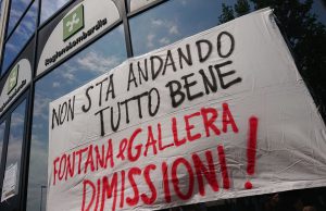 “Non sta andando tutto bene. Fontana e Gallera dimissioni”. Sabato la manifestazione a Brescia