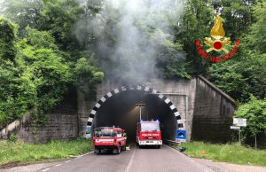 Incidente in galleria fra Lumezzane e Agnosine