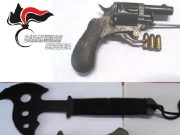 Arrestato uomo che minacciava di morte la madre con un pugnale