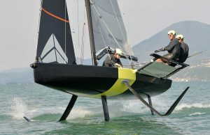 Le barche volanti approdano sul Garda