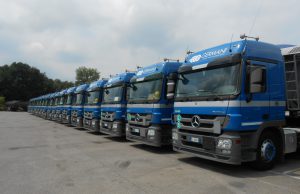 Orgoglio bresciano al nuovo ponte Morandi: collaudi con i camion Germani