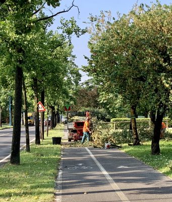 MALTEMPO: RIAPERTO PARCO URAGO MELLA. CHIUSI S.ANTONIO E VIA CROCIFISSA
