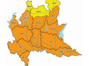 Maltempo: allerta meteo arancione per temporali forti