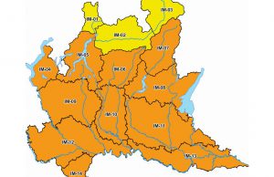 Maltempo: allerta meteo arancione per temporali forti