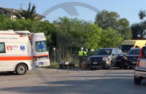 Incidente a Roè Volciano, sul posto due ambulanze e la Polizia stradale