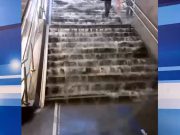 Maltempo: metropolitana di Brescia allagata VIDEO