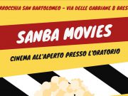 Da questa sera arriva “Sanba Movies”. Quattro venerdì di cinema all’aperto