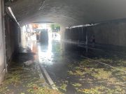 Maltempo: sottopasso di via Corsica allagato e via Milano paralizzata VIDEO