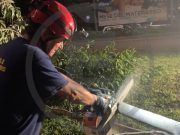 Maltempo, notte di lavoro per i volontari della Protezione Civile Val Carobbio