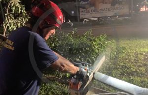 Maltempo, notte di lavoro per i volontari della Protezione Civile Val Carobbio