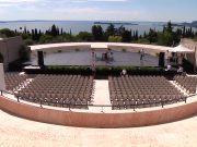 Vittoriale degli italiani, inaugurato il “Parlaggio”. Realizzato il sogno di D’Annunzio