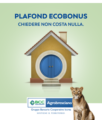 Superbonus 110%: Bcc Agrobresciano stanzia un finanziamento di 20 mln