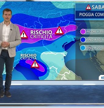 Meteo, ci aspetta un week end fresco e di pioggia. E così sarà la prossima settimana. Le previsioni di 3B Meteo